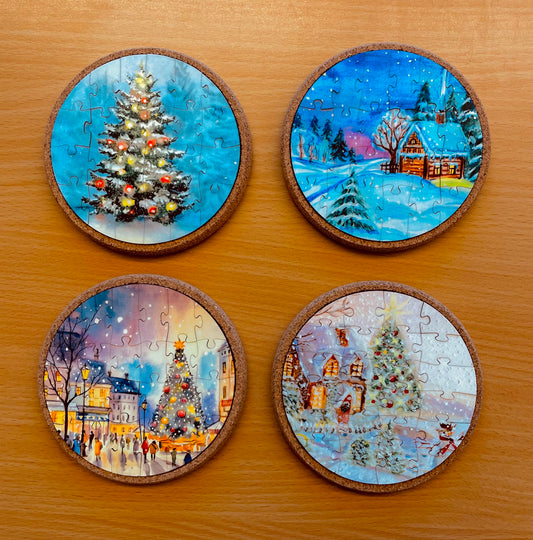 Puzzlit "Jul" 4-Pack